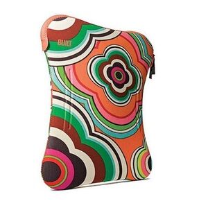 BUILT NY Colorful Retro Floral Laptop Sleeve 15-16"